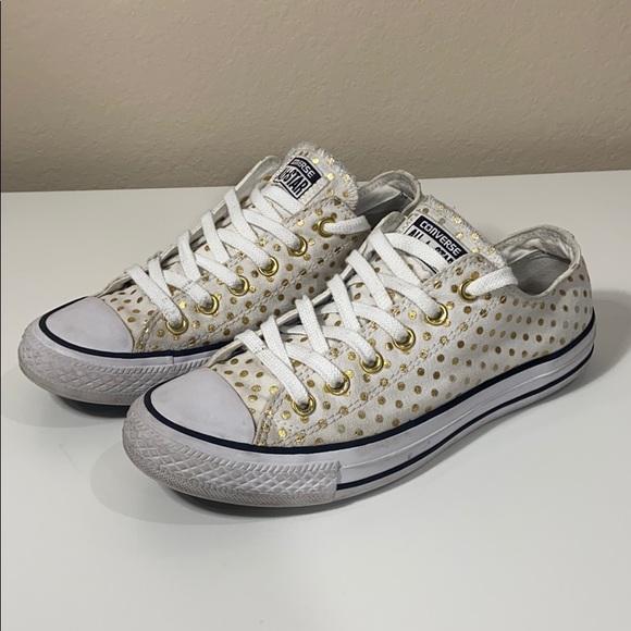 converse chuck gold